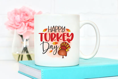 Happy Turkey Day | Thanksgiving PNG Sublimation