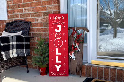 Have a Holly Jolly Christmas Porch Sign SVG