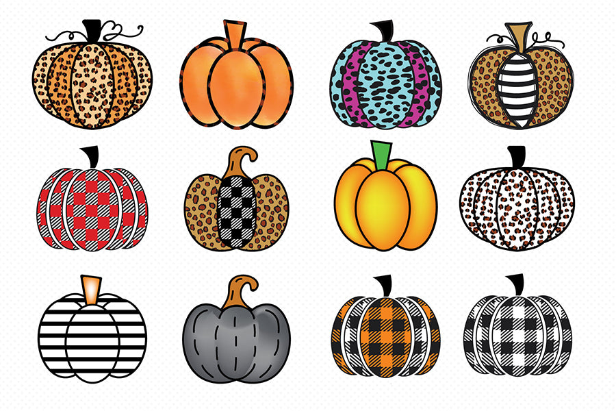 Pumpkin PNG Sublimation Bundle