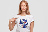 4th of July Sublimation Design - Love