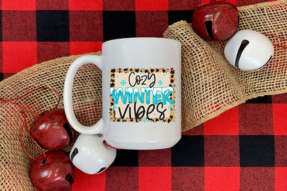 Winter Sublimation Design - Cozy Winter Vibes