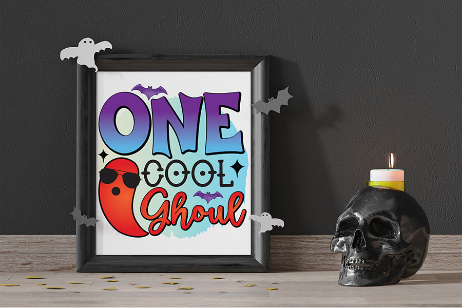 One Cool Ghoul | Halloween PNG Sublimation