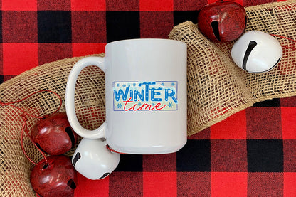 Winter Sublimation Design - Winter Time