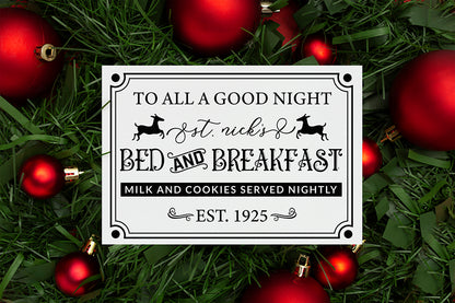 Farmhouse Christmas Sign SVG Design