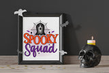 Halloween Sublimation Design, Spooky Squad