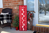Christmas Porch Sign SVG | Winter Wonderland