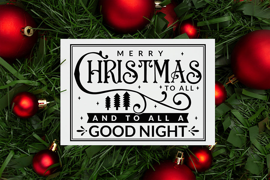 Merry Christmas to All | Farmhouse Christmas SVG