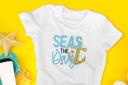 Seas the Day | Beach Sublimation Design