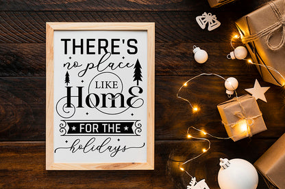 Farmhouse Christmas Sign SVG Design
