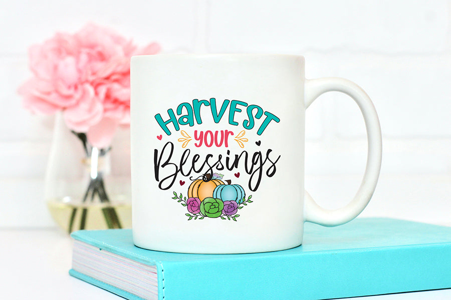 Thanksgiving Sublimation, Harvest Your Blessings