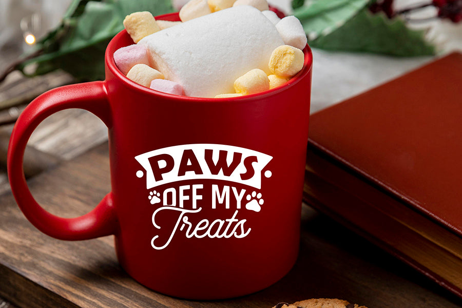 Paws off My Treats SVG | Dog Quote SVG