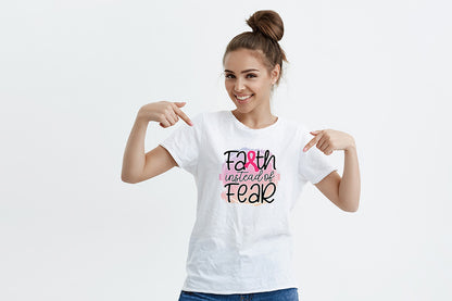 Faith Instead of Fear PNG Sublimation