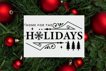 Home for the Holidays | Farmhouse Christmas SVG