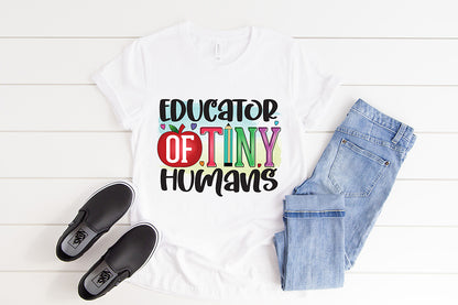 Educator of Tiny Humans | Teacher PNG Sublimation