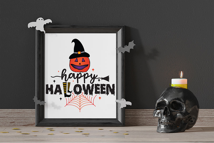 Halloween PNG Sublimation, Happy Halloween