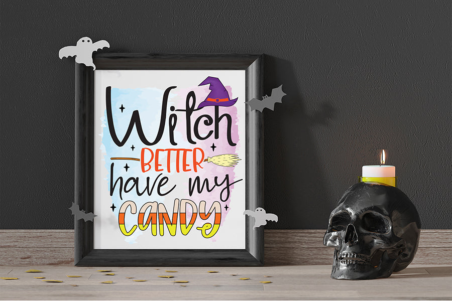 Halloween Witch PNG | Witch Better Have My Candy