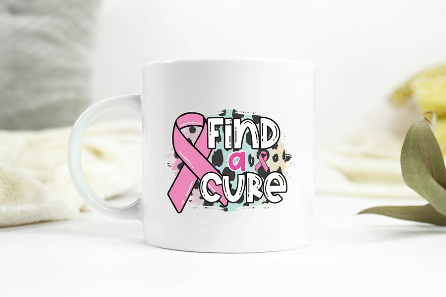 Find a Cure PNG - Breast Cancer Sublimation