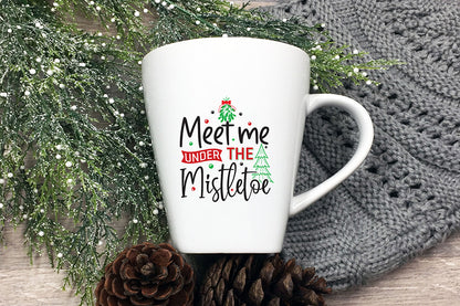 Meet Me Under the Mistletoe - Christmas SVG