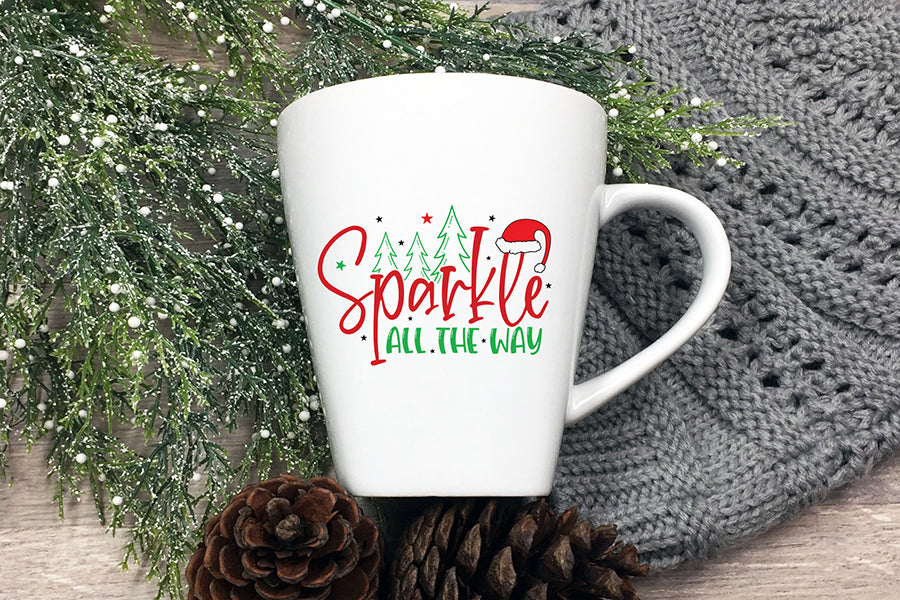 Christmas SVG, Sparkle All the Way SVG