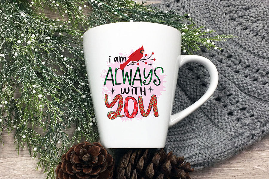 I Am Always with You - Christmas Cardinal PNG