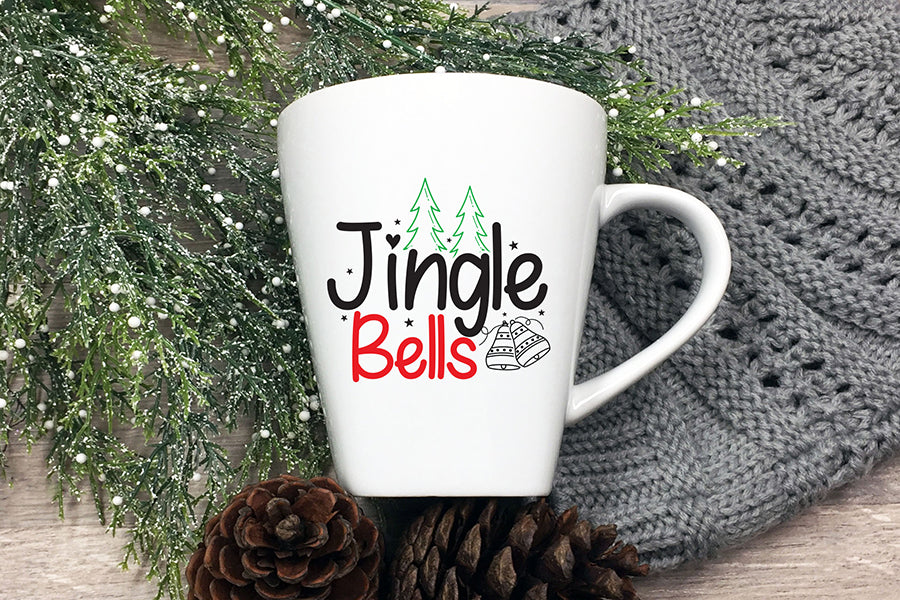 Jingle Bells SVG Cut File, Christmas SVG