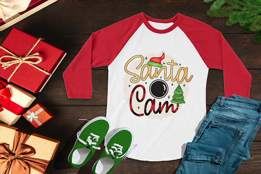 Santa Cam | Funny Christmas PNG Sublimation