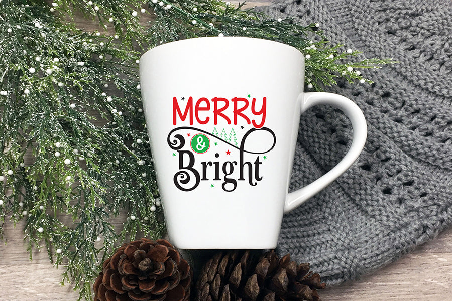 Christmas SVG | Merry & Bright SVG