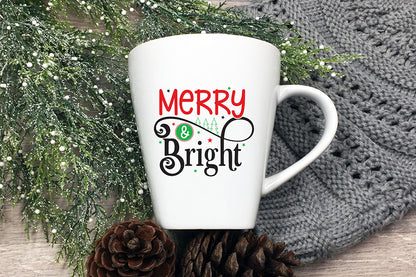 Christmas SVG | Merry & Bright SVG