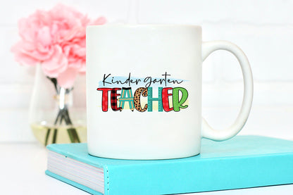 Kindergarten Teacher | Teacher PNG Sublimation