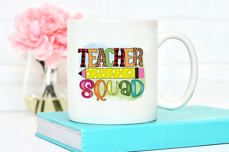 Teacher Squad | Teacher Sublimation Design