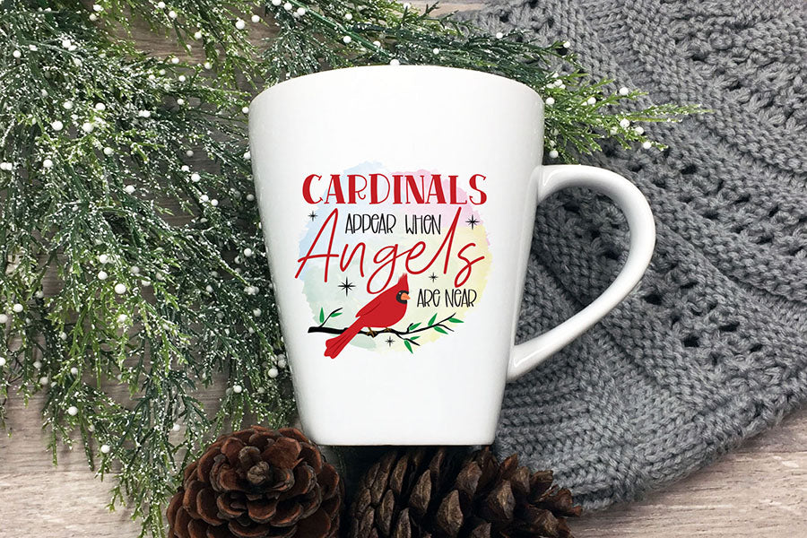 Christmas Cardinal Sublimation Design PNG