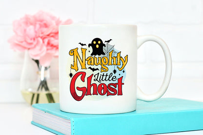 Halloween PNG Sublimation, Naughty Little Ghost