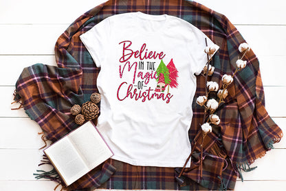 Believe in the Magic of Christmas PNG Sublimation