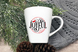 Christmas SVG, Joyful SVG Cut File