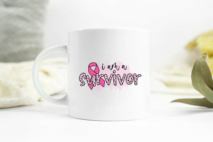 I'm a Survivor PNG | Breast Cancer Sublimation