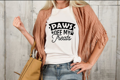 Paws off My Treats SVG | Dog Quote SVG