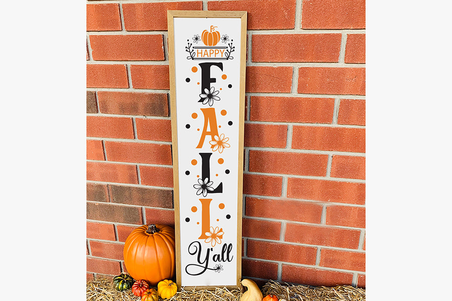 Fall / Autumn Porch Sign SVG Bundle