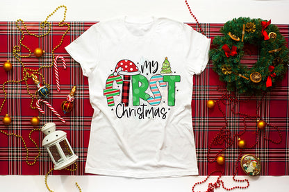 My First Christmas PNG | Kids Christmas PNG