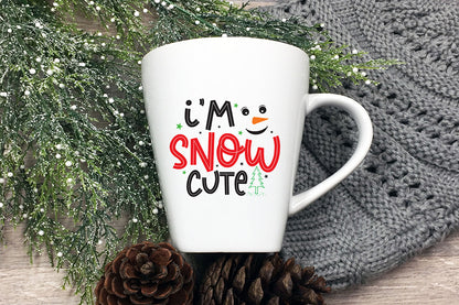 I'm Snow Cute SVG - Christmas SVG