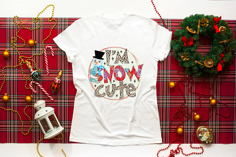 I'm Snow Cute PNG - Kids Christmas PNG Sublimation