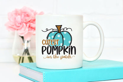 Halloween PNG - Cutest Pumpkin in the Patch