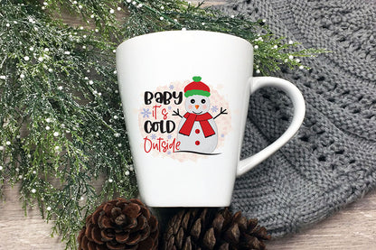 Baby It's Cold Outside | Snowman PNG Sublimation