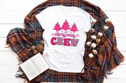 Christmas Crew - Pink Christmas PNG Sublimation