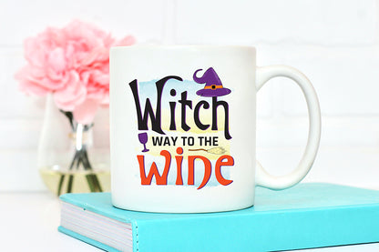 Halloween Witch PNG | Witch Way to the Wine