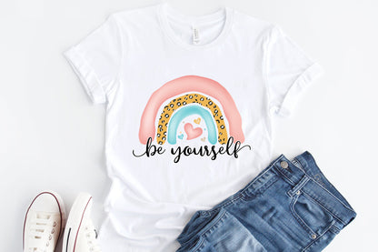 Self Love Quote Sublimation - Be Yourself PNG