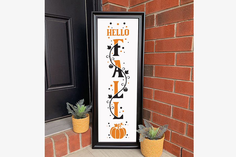 Fall / Autumn Porch Sign SVG Bundle