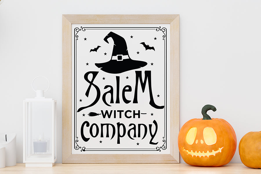 Halloween Sign Making SVG Bundle