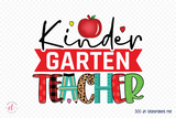 Teacher Sublimation Design - Kinder Garten Teacher