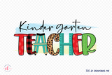 Kindergarten Teacher | Teacher PNG Sublimation