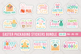 Easter Packaging Stickers Bundle